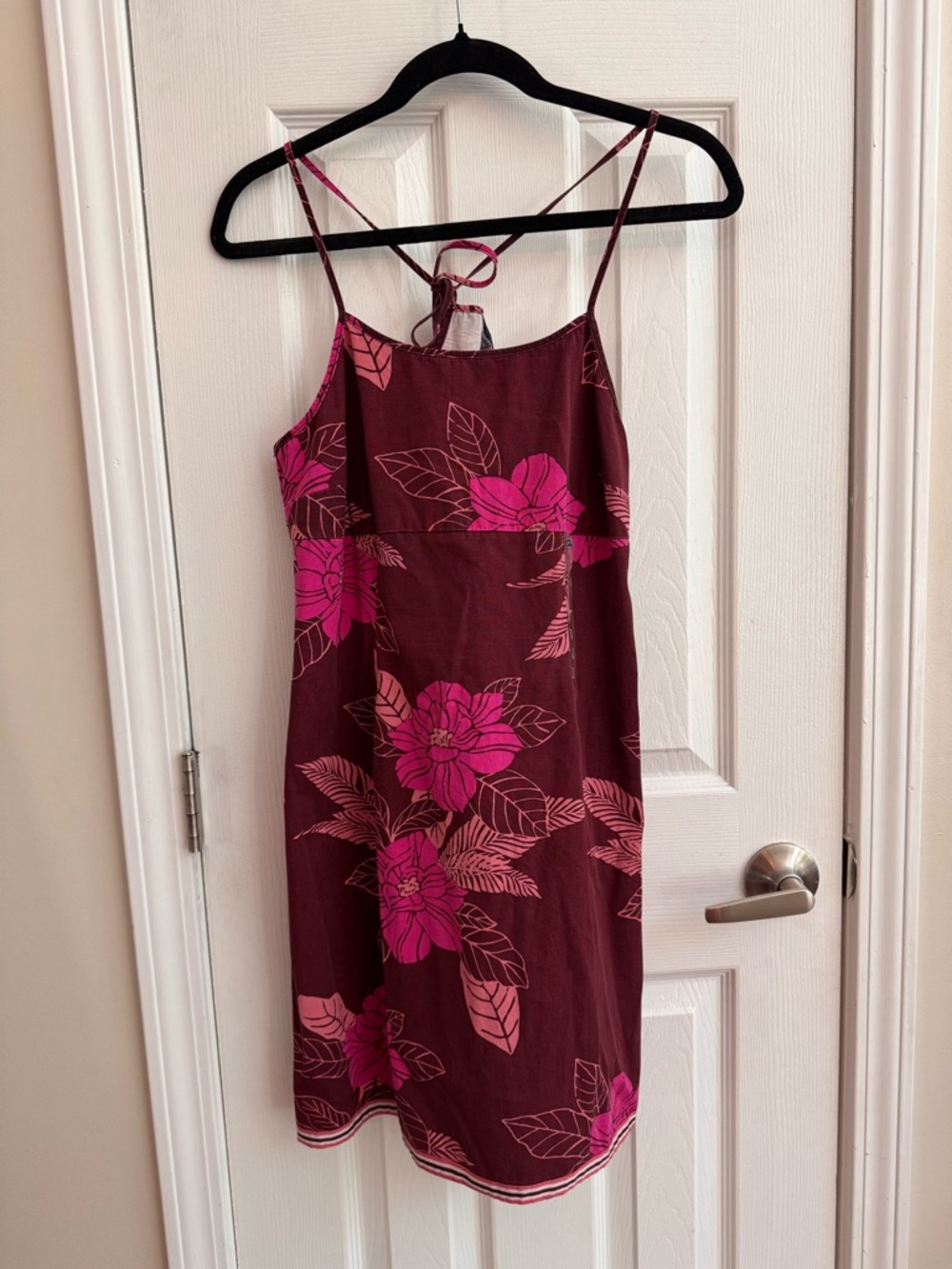 Vintage Old Navy Y2K Floral Spaghetti Strap Dress Size 8 NWT